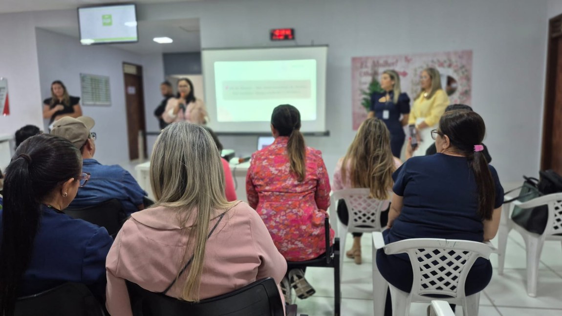 a unidade de saúde busca transformar o ambiente hospitalar em um espaço de acolhimento, reflexão e valorização do papel feminino na sociedade.
