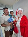 Papai Noel e as crianças