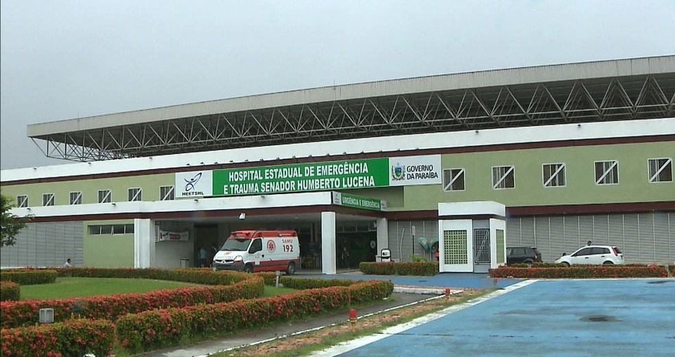 Fachada do Hospital de Trauma de João Pessoa