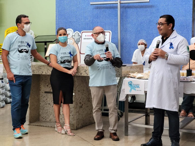 Hospital de Trauma de João Pessoa realiza dia ‘D’ da Campanha Novembro Azul