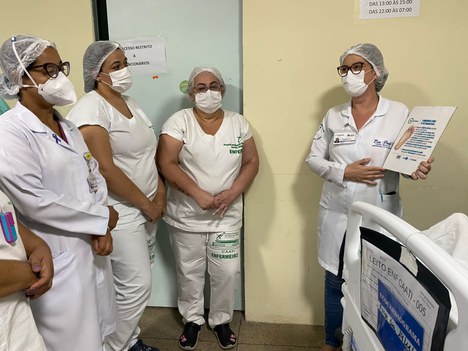 Hospital de Trauma realiza palestras em alusão ao Dia Mundial da Diabetes