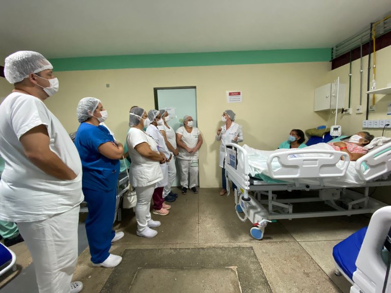 Hospital de Trauma realiza palestras em alusão ao Dia Mundial da Diabetes